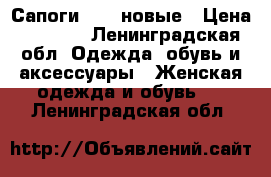 Сапоги Ecco новые › Цена ­ 5 000 - Ленинградская обл. Одежда, обувь и аксессуары » Женская одежда и обувь   . Ленинградская обл.